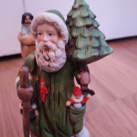 ENESCO The Santa Claus Shoppe St Nicholas Circa 1890 Mrs Grossmans Paper Co 1985 - Picture 2 of 8